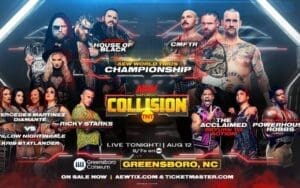 AEW Collision Results Coverage, Reactions & Highlights For August 12, 2023 AEW Collision Results Coverage, Reactions & Highlights For August 12, 2023