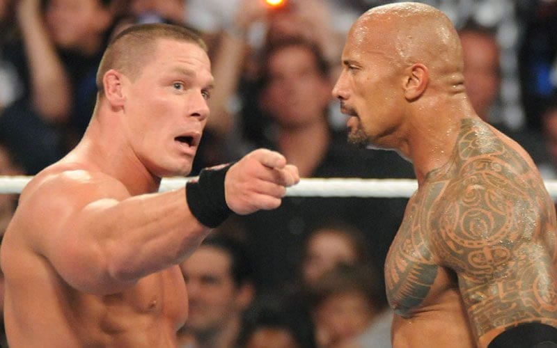 John Cena Didn’t Tell Anyone Backstage Before Taking Huge Shot At The Rock On WWE Television
