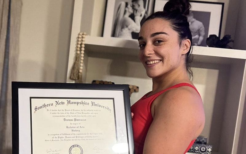 Impact Wrestling’s Deonna Purrazzo Announces Her Graduation from College