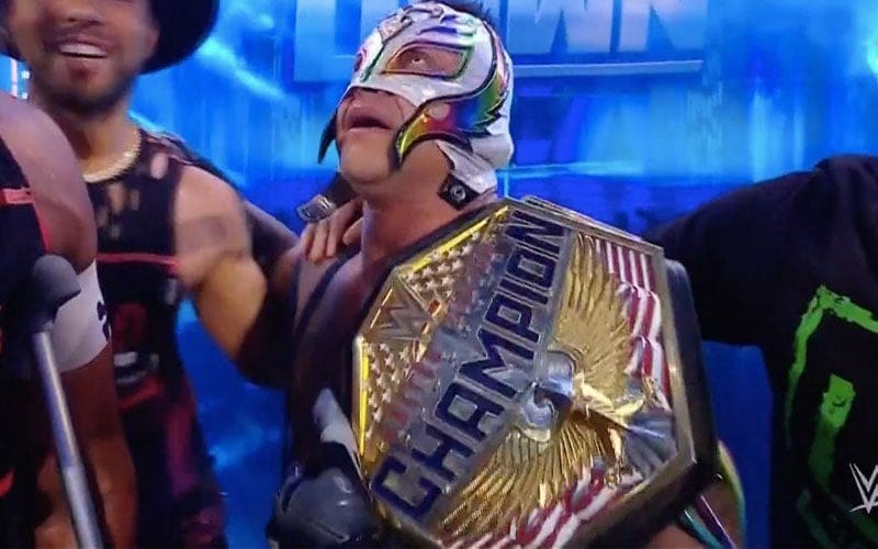 Rey Mysterio Finally Comments On Winning WWE United States Title