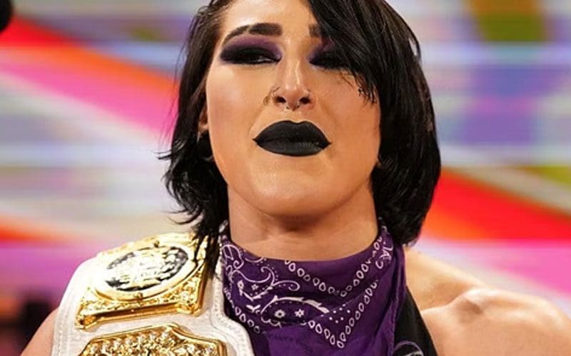 Rhea Ripley Mocks Critics Telling Her To Change Her Goth Look After ...