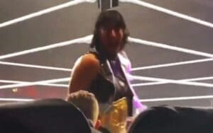 Rhea Ripley Spotted Messing With Security During WWE Live Event Rhea Ripley Spotted Messing With Security During WWE Live Event