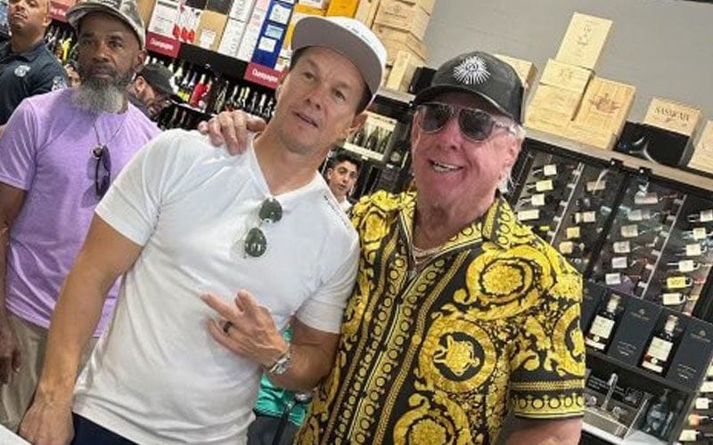 Ric Flair Links Up With Mark Wahlberg To Promote His New Tequila Line