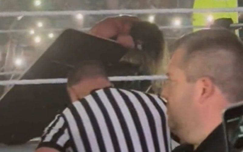Seth Rollins Can’t Hold Back Tears During Bray Wyatt Tribute At WWE Live Event