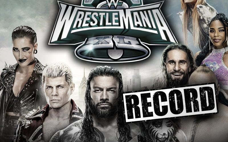 WWE Declares WrestleMania 40 Shatters All-Time Record within a Single Day