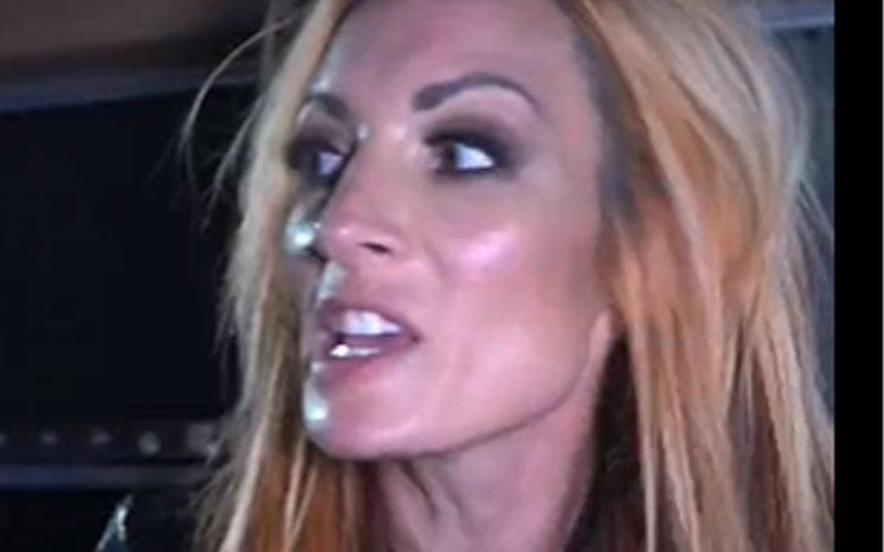 Becky Lynch Is Absolutely Furious After WWE RAW