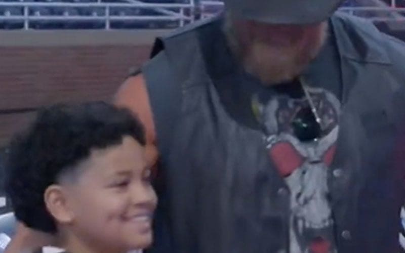 Unseen Footage Of Brock Lesnar & Jey Uso’s Son Before WWE SummerSlam