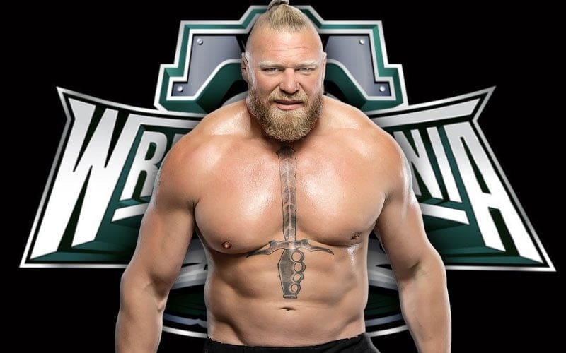 Brock Lesnar’s WWE WrestleMania Status Seemingly Confirmed