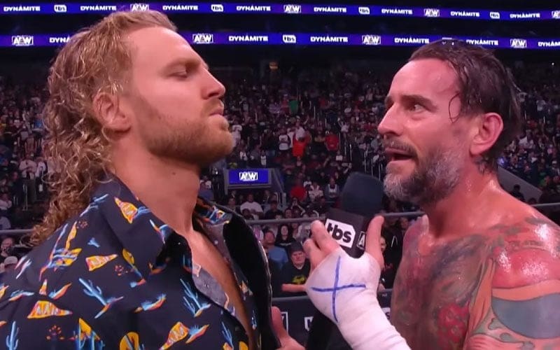 CM Punk’s Scathing Promo About Adam Page After AEW Collision Said To Be ‘A Rub’