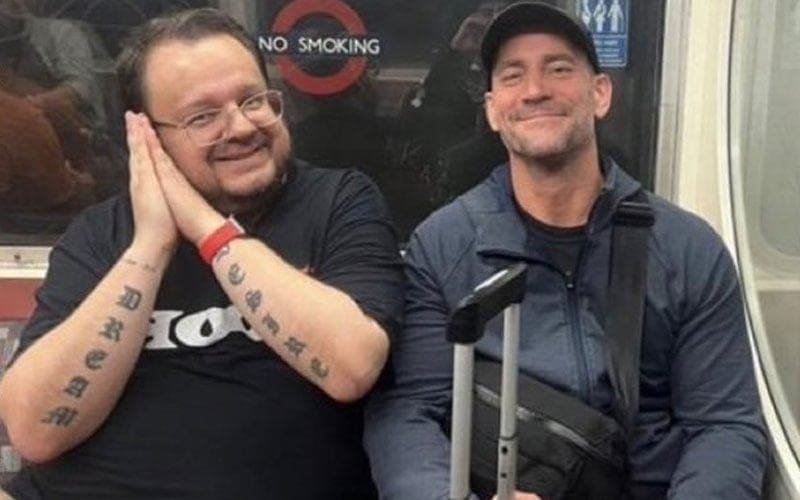 Photo Surfaces Of CM Punk Lost In London After Arriving For All In
