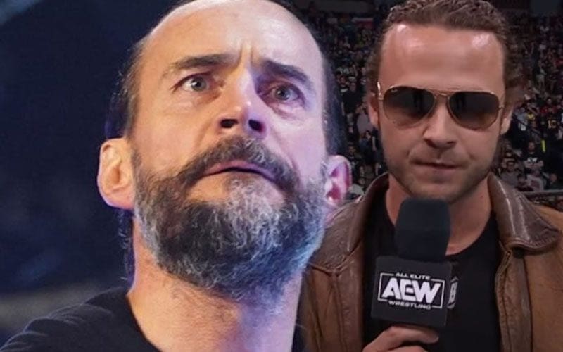 AEW Production Team Had To Stall For Time After CM Punk & Jack Perry Fight