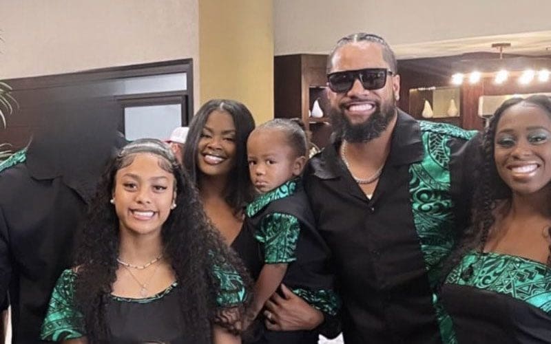 Trinity Blurs Out Jey Uso's Face In Family Photo