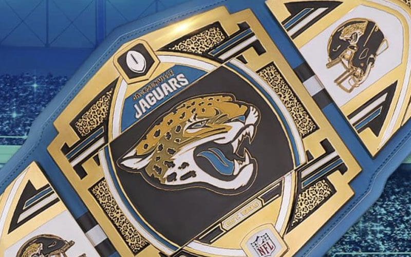 WWE Specifically Advertising New Jacksonville Jaguars Title Belt