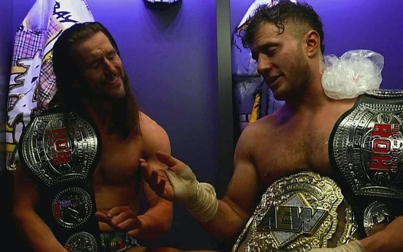 MJF & Adam Cole Will Defend ROH Tag Team Titles At AEW All Out
