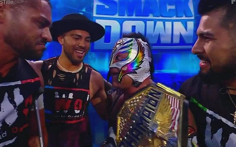 Rey Mysterio Wins WWE United States Title On SmackDown