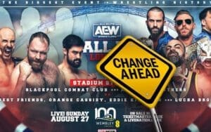 AEW Making Changes To Stadium Stampede Match At All In London AEW Making Changes To Stadium Stampede Match At All In London
