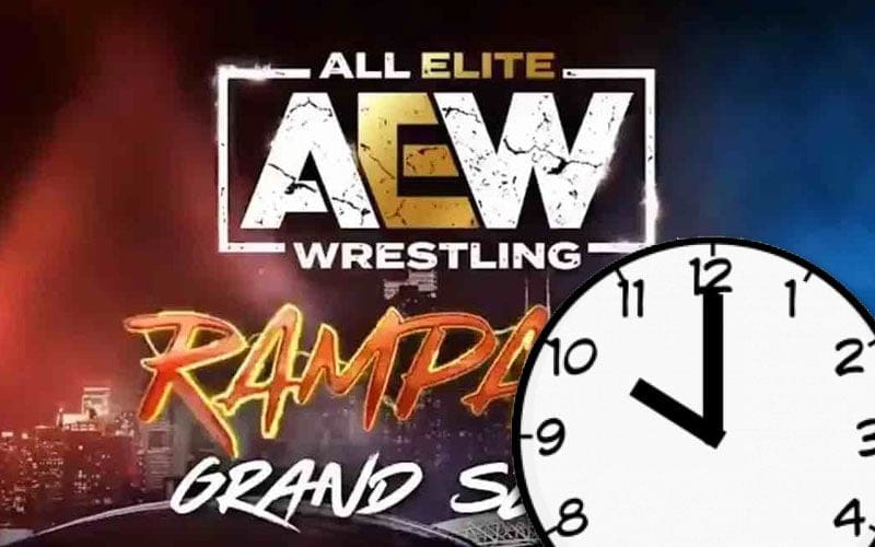 AEW Rampage Grand Slam Extended to a Two-Hour Show