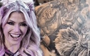 Alexa Bliss's Reaction to an Incredible Tattoo Depicting Her and Bray Wyatt