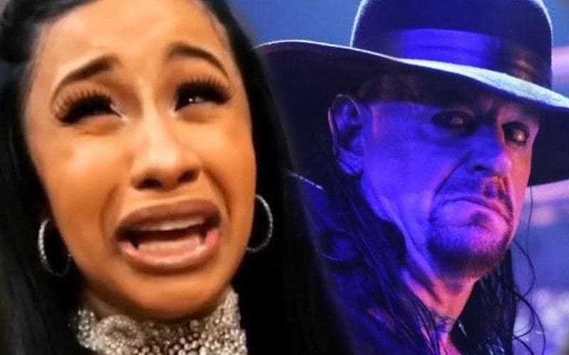 Cardi B Thought The Undertaker ‘Really Was A Ghost’