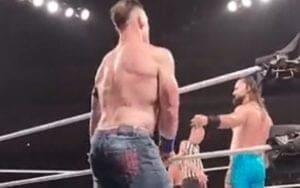 John Cena Caught Vibing to Fans Singing Seth Rollins’ Theme During WWE Superstar Spectacle John Cena Caught Vibing to Fans Singing Seth Rollins' Theme During WWE Superstar Spectacle