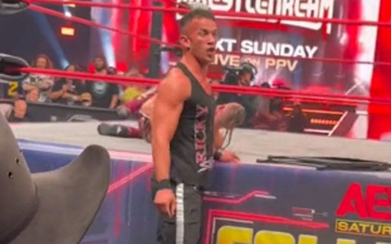 Ricky Starks Destroys Fan Who Accused His AEW Collision Spot of Being Fake