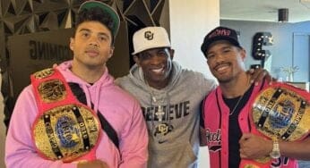 The Acclaimed Link Up With NFL Icon Deion Sanders Prior to AEW Dynamite