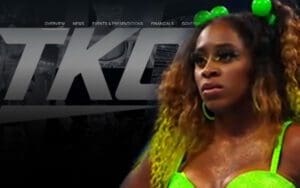 Trinity’s Reaction to Her Surprise Feature on TKO Group Holdings’ Header Trinity's Reaction to Her Surprise Feature on TKO Group Holdings' Header