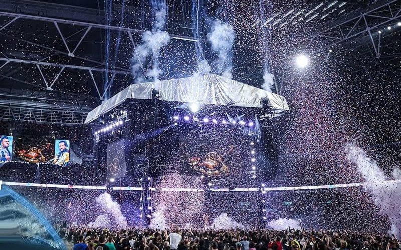 New Footage Shows Full Backstage View of AEW All In at Wembley Stadium