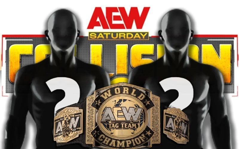 AEW World Tag Team Title Match Set For Collision Next Week