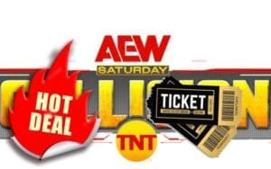 AEW Running Ticket Special Deal To Increase Collision Sales AEW Running Ticket Special Deal To Increase Collision Sales