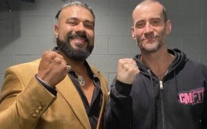 Andrade Says He Has A Match Pending With CM Punk Andrade Says He Has A Match Pending With CM Punk