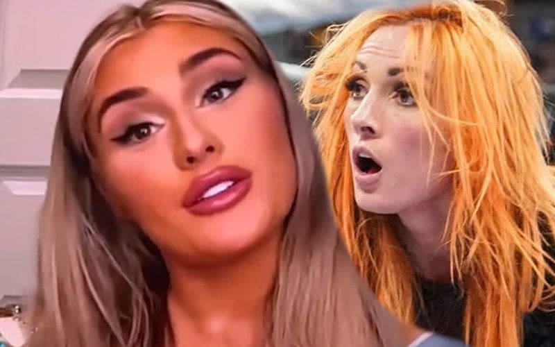Tiffany Stratton Drops Profane Message For Becky Lynch