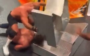 Crazy Alternate Angle Of Dangerous WWE NXT Ring Steps Stunt