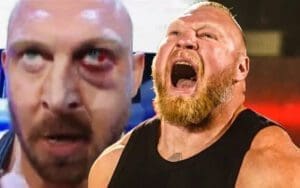 Ryback Clears Up Story About Brock Lesnar Giving Him Back Eye In Backstage Beating Ryback Clears Up Story About Brock Lesnar Giving Him Back Eye In Backstage Beating