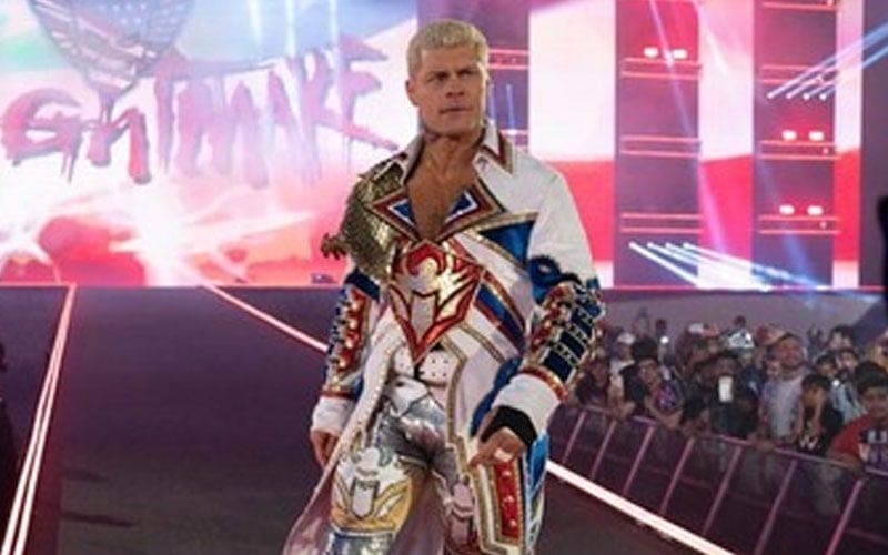 Cody Rhodes’ Ring-Worn Entrance Robe Going For Over $50k At Auction