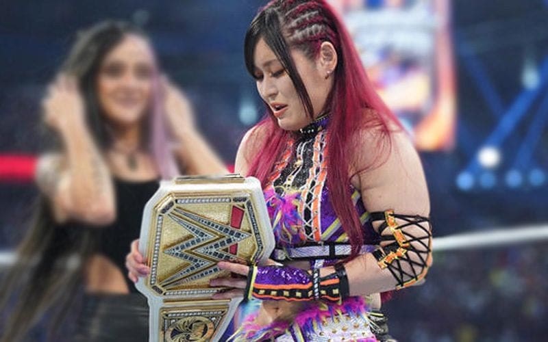 IYO Sky Spotted Holding Wrong WWE Women’s Title In Promotional Graphic