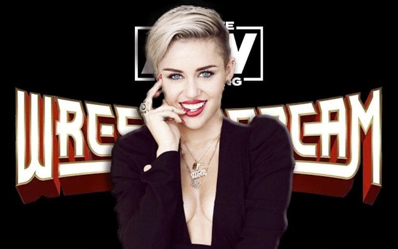 AEW Star Wants To Shoot His Shot With Miley Cyrus At WrestleDream
