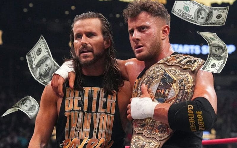 MJF and Adam Cole Dominate AEW Merchandise Sales Charts for October