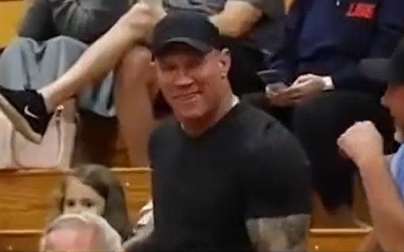 Student Gets an RKO After Spotting Randy Orton at High School Volleyball Game