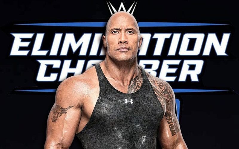 Current Internal Thought About The Rock Wrestling At WWE Elimination Chamber In Australia