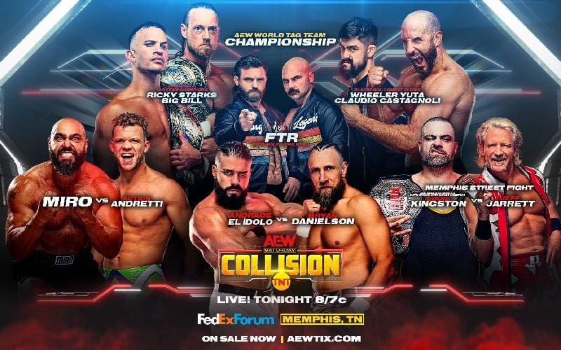 AEW Collision Results Coverage, Reactions & Highlights For October 21, 2023
