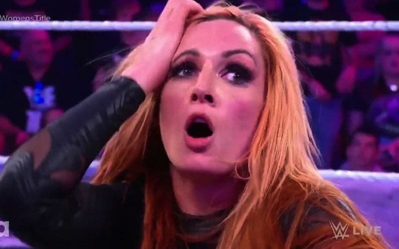 Becky Lynch Competed in WWE NXT Halloween Havoc Main Event Banged Up
