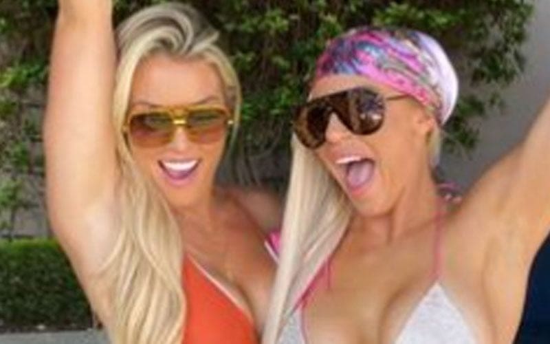Ex-WWE Stars Dana Brooke and Mandy Rose Hint at Joint Endeavor with Sizzling Photo Drop