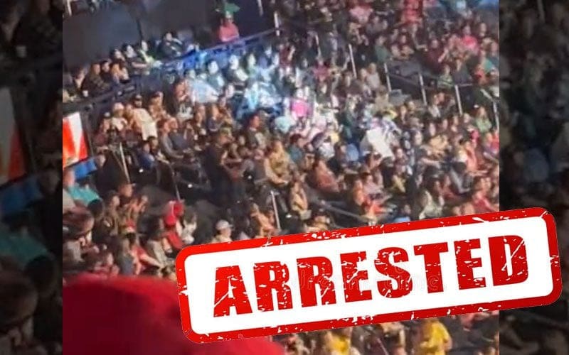 Fan Arrested During Rhea Ripley Segment on WWE RAW