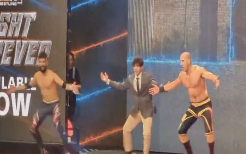 Tony Khan Busts Out Crab Dance As Birthday Celebration After AEW Dynamite