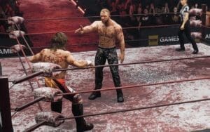 AEW Games Jokes About Jon Moxley’s Frequent Bleeding in Matches AEW Games Jokes About Jon Moxley's Frequent Bleeding in Matches