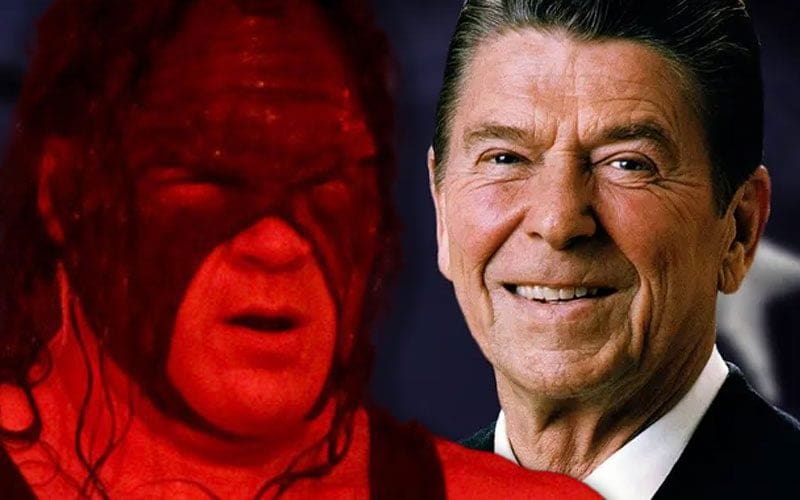 WWE Legend Kane Takes Halloween to a Presidential Level as Ronald Reagan