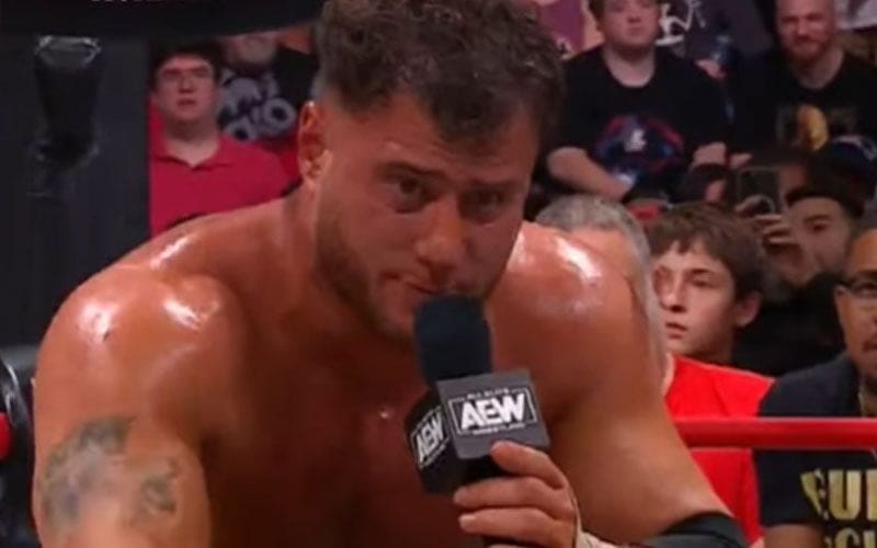 MJF Puts Over Kenny Omega in Promo After AEW Collision Concludes