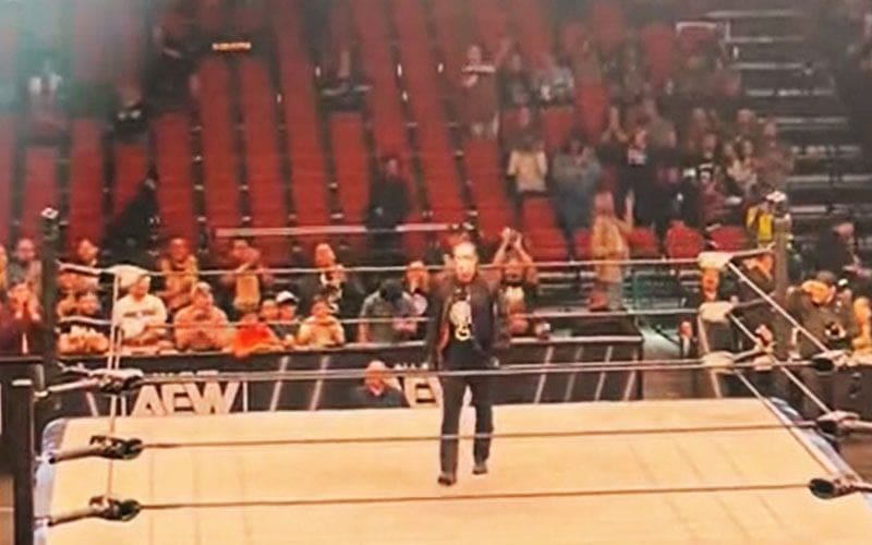 Shocking Video of Actual Crowd Present For Sting’s Retirement Announcement on AEW Dynamite Unveiled