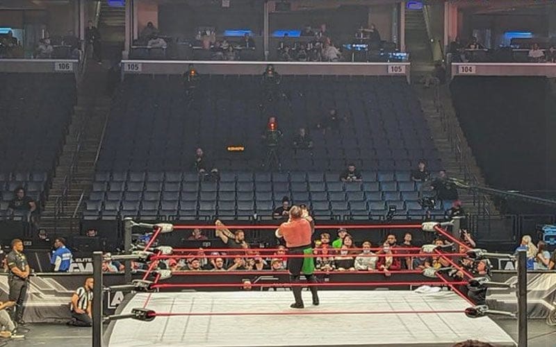Unflattering Photo Highlights AEW Battle of The Belts’ Disappointing Attendance